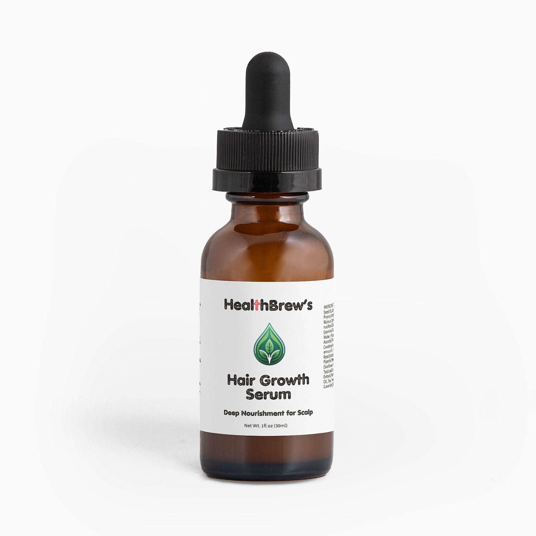 HealthBrew's Retinol, Rosemary Oil, & Castor Oil Hair Growth Serum