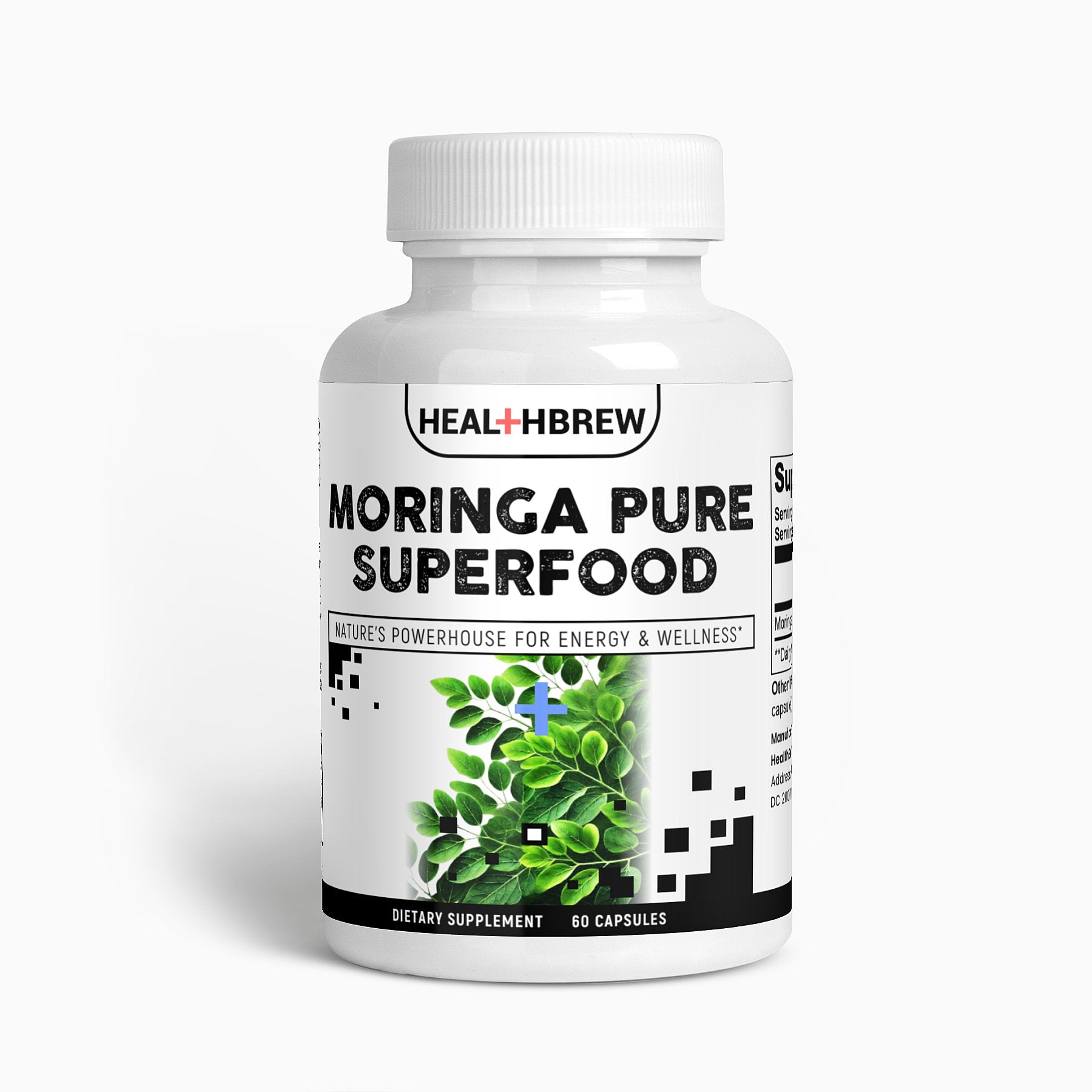 HealthBrew's Moringa Pure Superfood