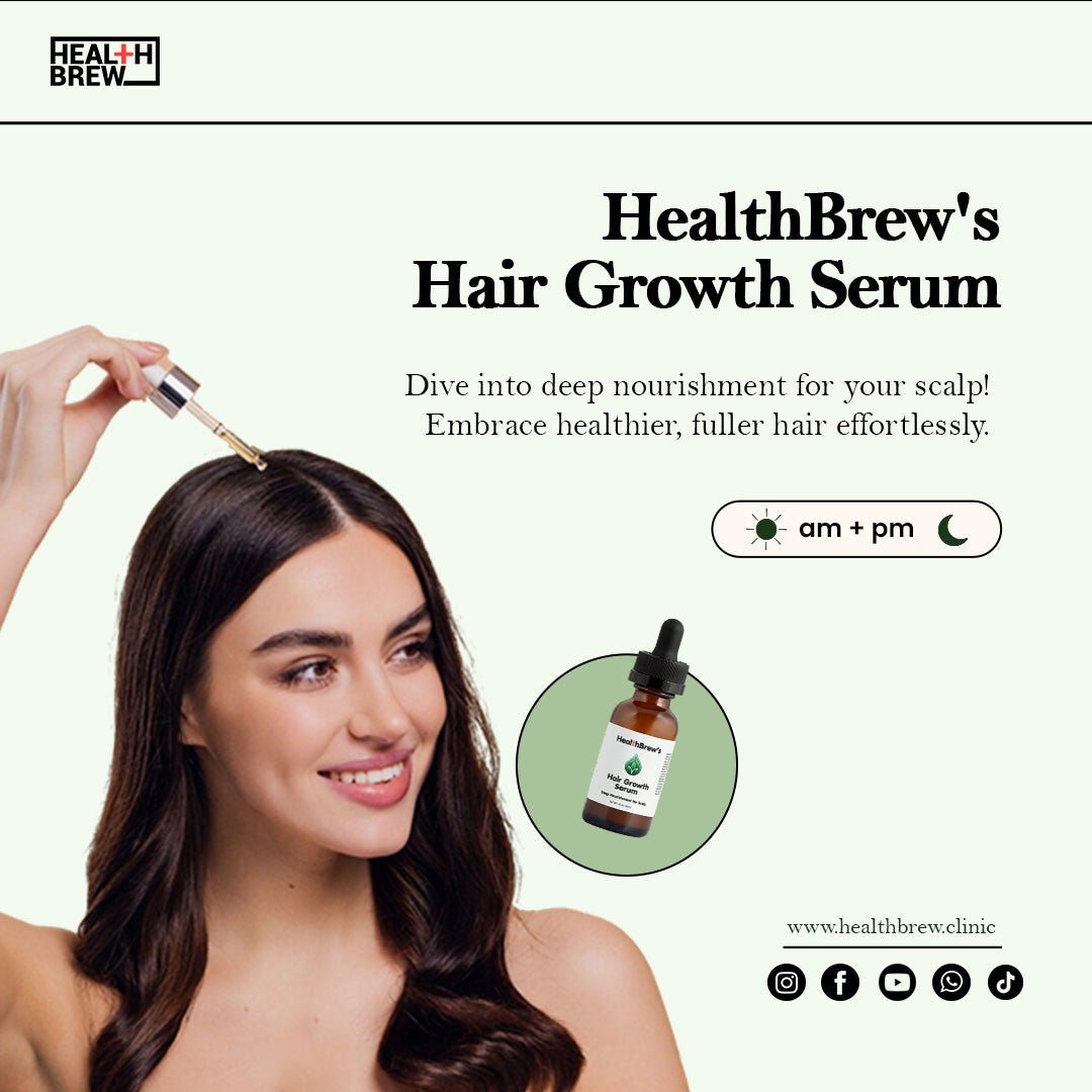 HealthBrew's Hair Growth Serum - HealthBrew Clinic
